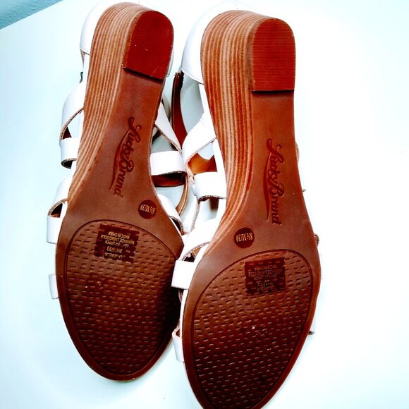 LUCKY BRAND JEWELIA WEDGE SANDAL SIZE 8 1/2 - Picture 14 of 16